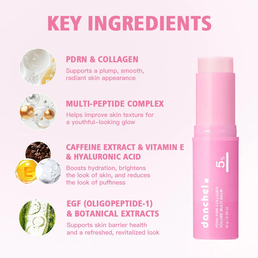 Product packaging with key ingredients listed on a white background