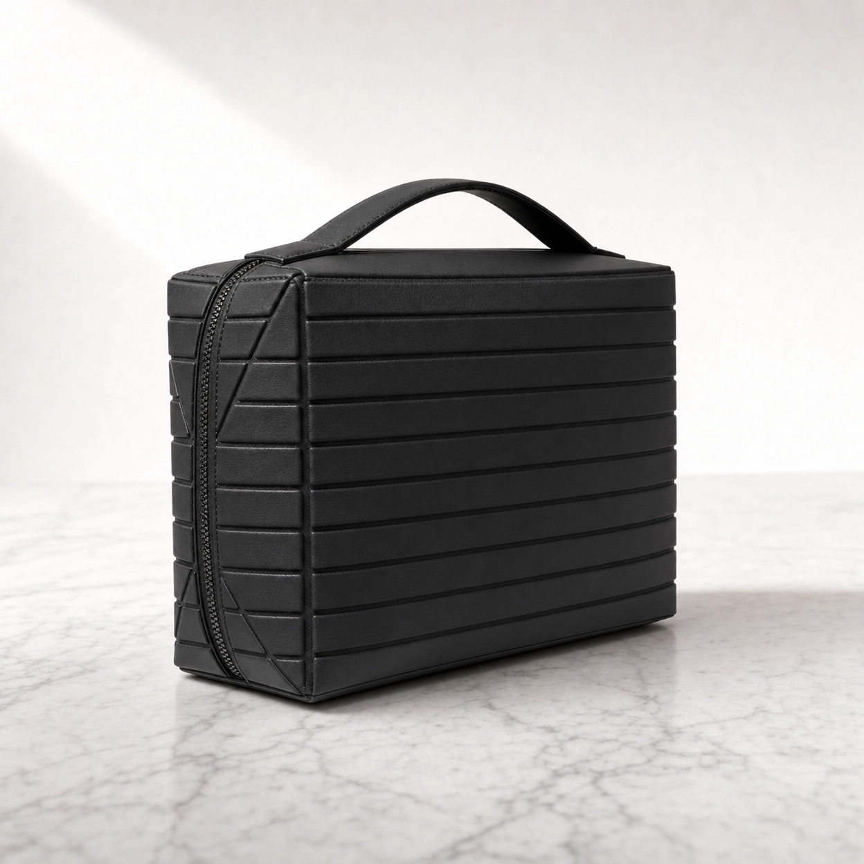 The Glow Case | Structured Foldable Makeup & Skincare Organizer