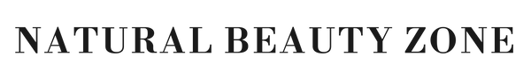 Text 'NATURAL BEAUTY ZONE' in a bold, black font on a white background