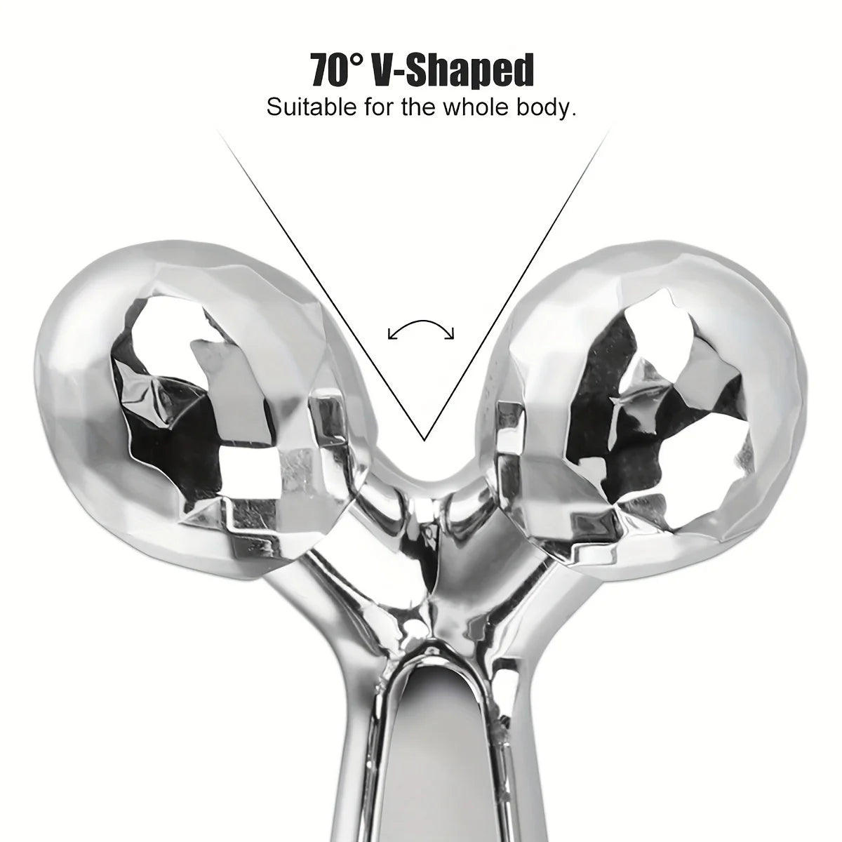 3D Face Roller & Gua Sha Set for Lifting, Contouring & Depuffing