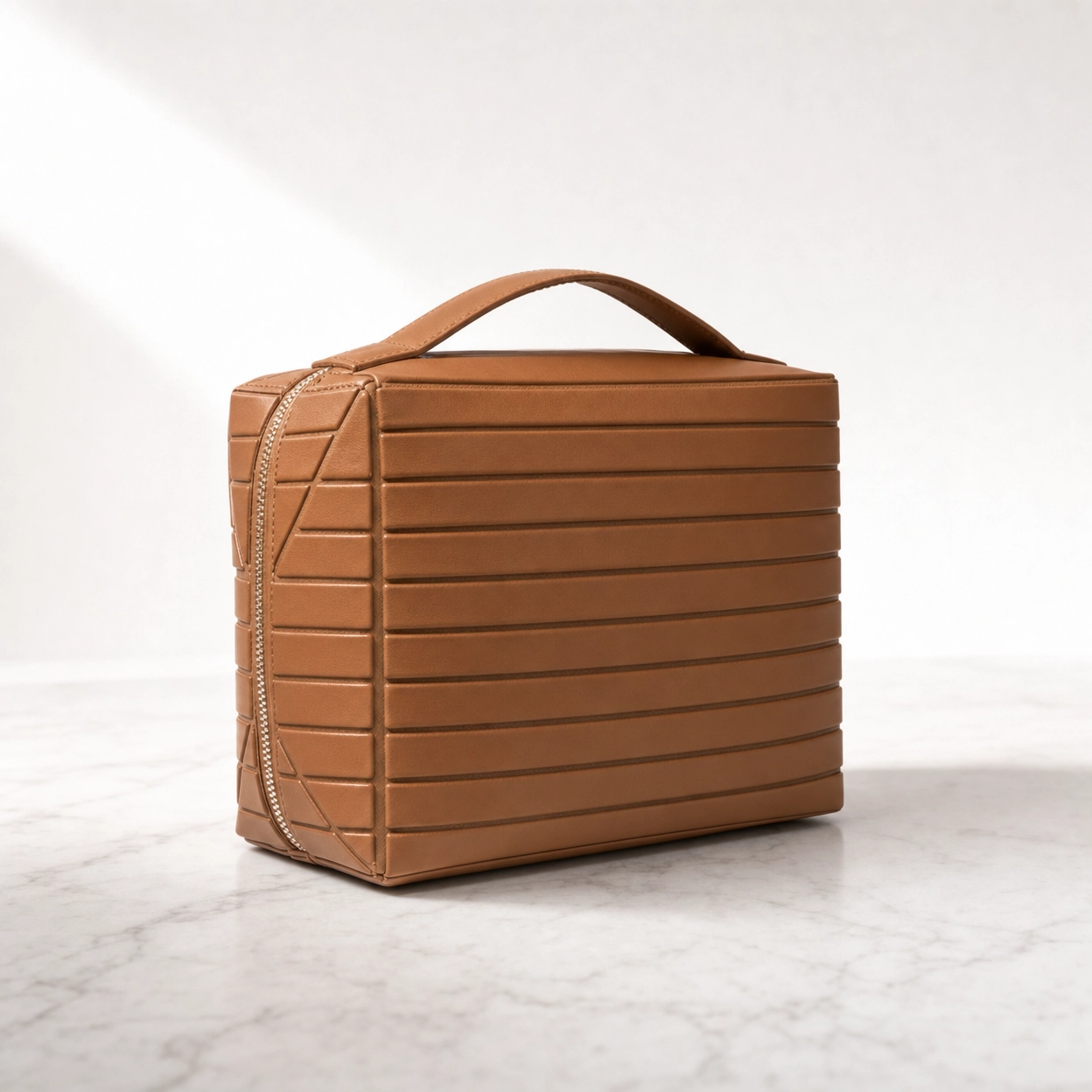 The Glow Case | Structured  Foldable Makeup & Skincare Organizer