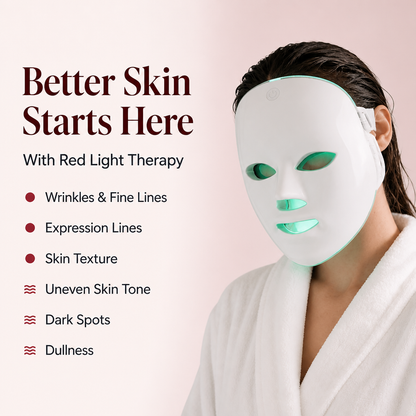 The Glow Mask — 7-Color LED Light Therapy Face Mask