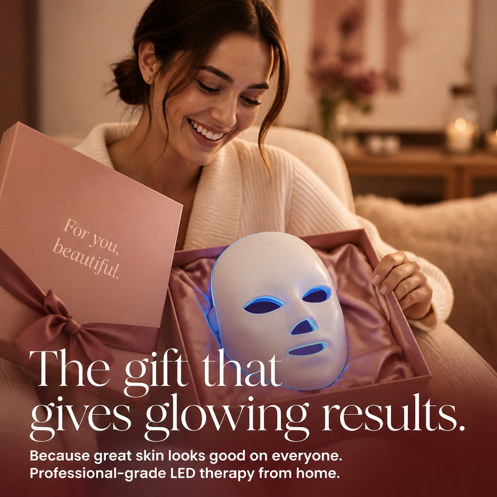 The Glow Mask — 7-Color LED Light Therapy Face Mask