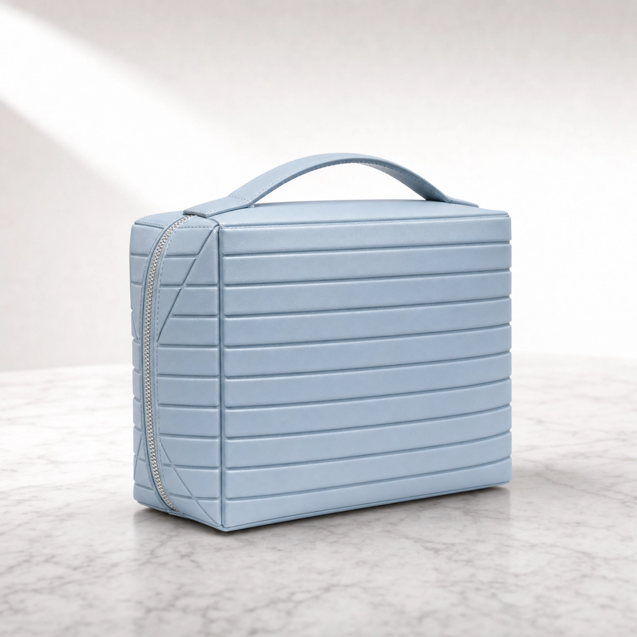 The Glow Case | Structured  Foldable Makeup & Skincare Organizer